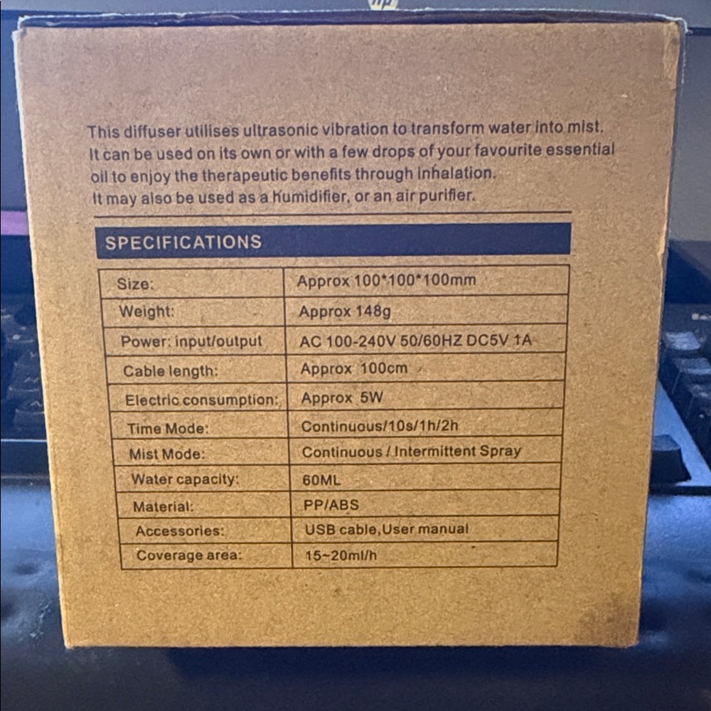 Doterra Aroma Diffuser - Picture 2 of 3